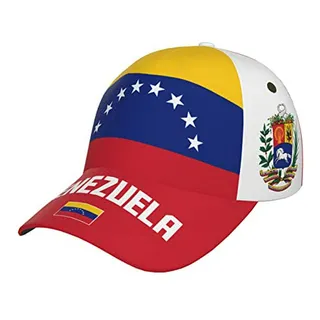 Gorra De Béisbol Bandera De Venezuela 3d Ajustable Unisex Gorra De Béisbol Bandera De Venezuela 3d Ajustable Unisex
