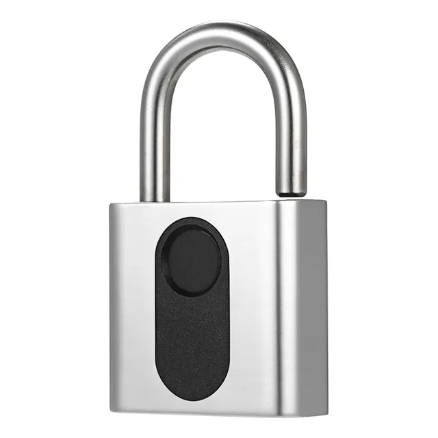 Candado Sin Llave Con Huella Dactilar: Recargable Por Usb, A