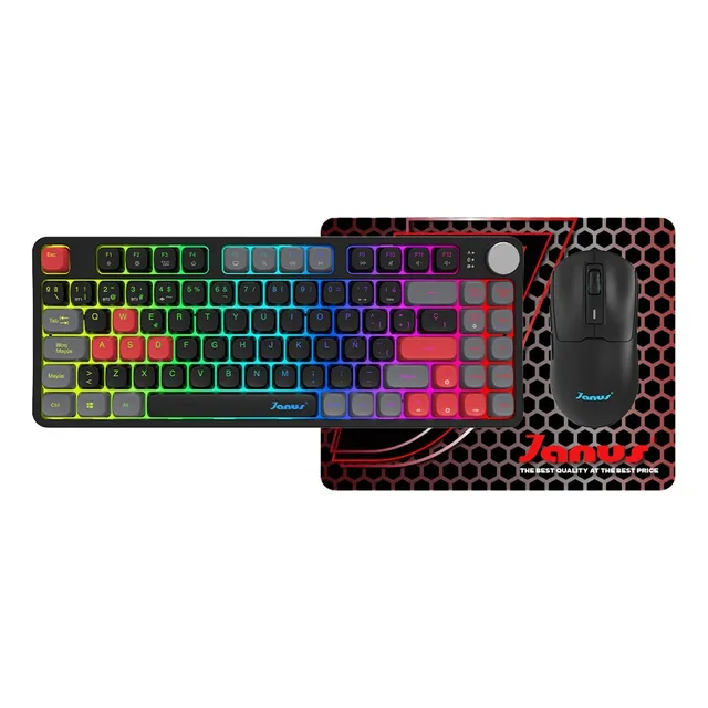 Combo Gamer Teclado+ Mouse Inalambrico Xtreme Pro Español