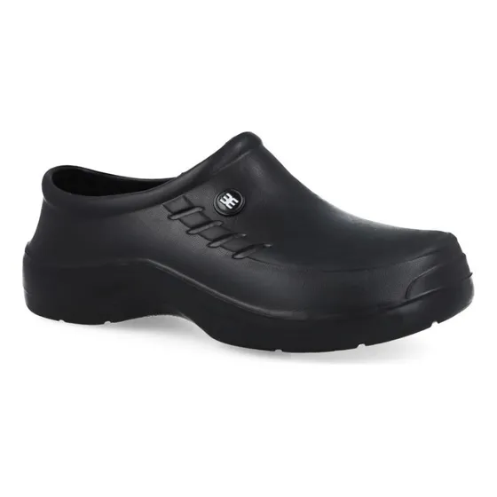 Zapato Antideslizante Blanco Negro Evacol