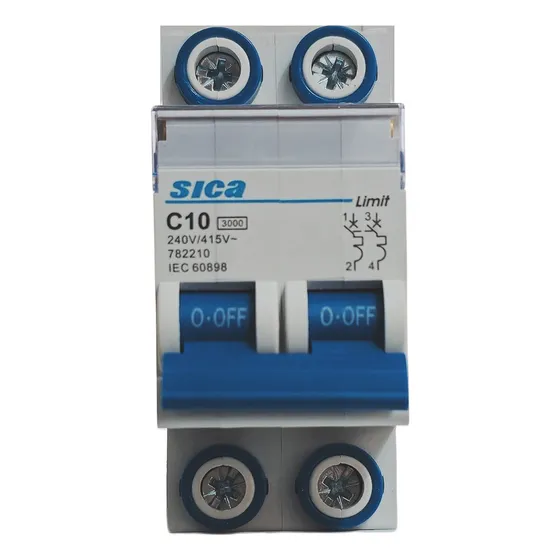 Llave Térmica Termomagnetica Bipolar 10a 32a Sica