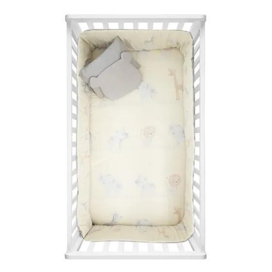 Set De Edredón Bebé 5 Piezas Reversible Cama Cuna Corral