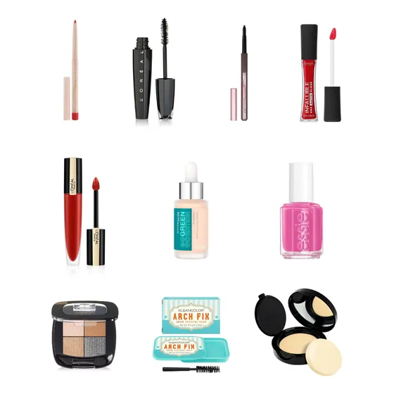Lote 10 Cosméticos Loreal-nyx-maybelline-nabi-kleancolor