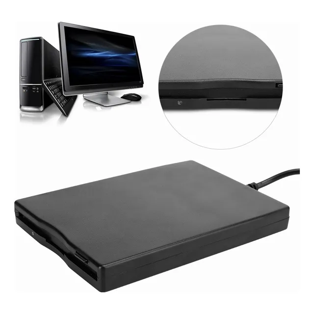 Lector De Disquetes Externo Usb De 3.5