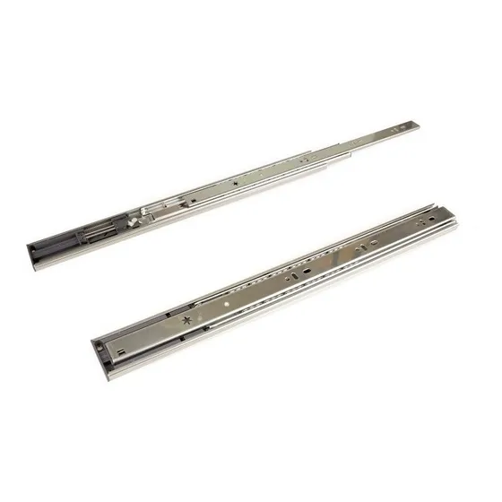 Corredera Extensión Push Open Y Cierre Suave 550 Mm 10 Jgos.