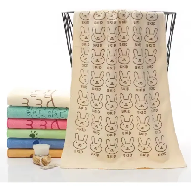 Toalla Cuerpo Estampada Microfibra Fácil Secado 70x150 Cm