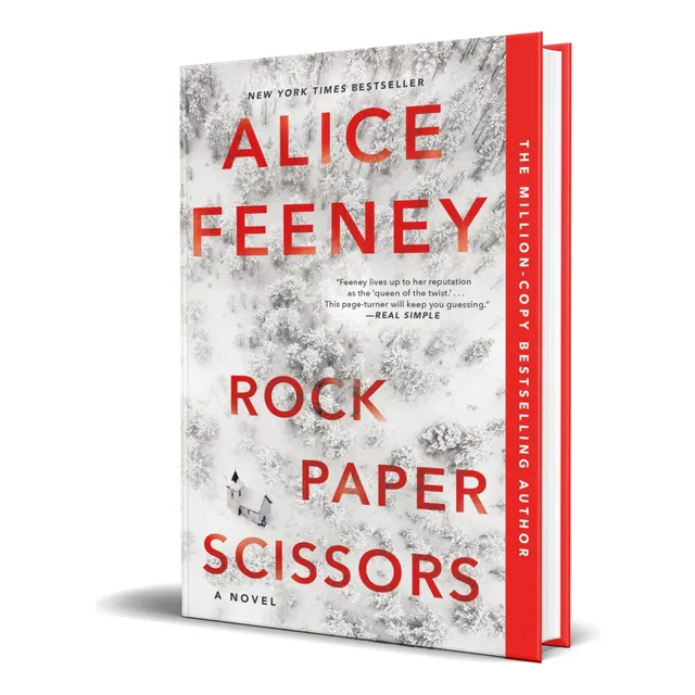 Rock Paper Scissors, de Alice Feeney. Editorial Flatiron Books, tapa blanda en inglés, 2022