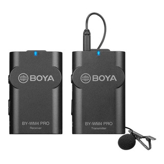Microfone Boya By-wm4 Pro - Lapela Sem Fio Celular E CĂąmera Microfone Boya By-wm4 Pro - Lapela Sem Fio Celular E CĂąmera