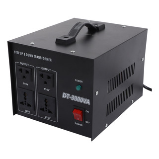 Transformador De 3000w Convertidor De Voltaje 110-220v Transformador De 3000w Convertidor De Voltaje 110-220v