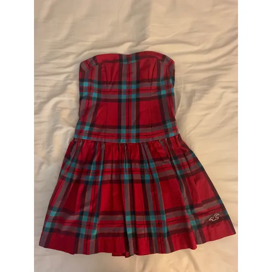 Vestido Strapless Hollister Mujer Talla M Nunca Usado
