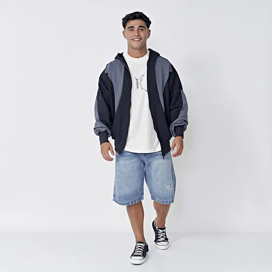 Campera Luna Unisex Con Recortes Vulkano