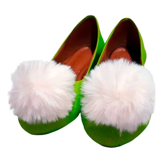 Sapatilha Tinker Bell Verde Temos Mãe E Filha Do 23 Ao 42.