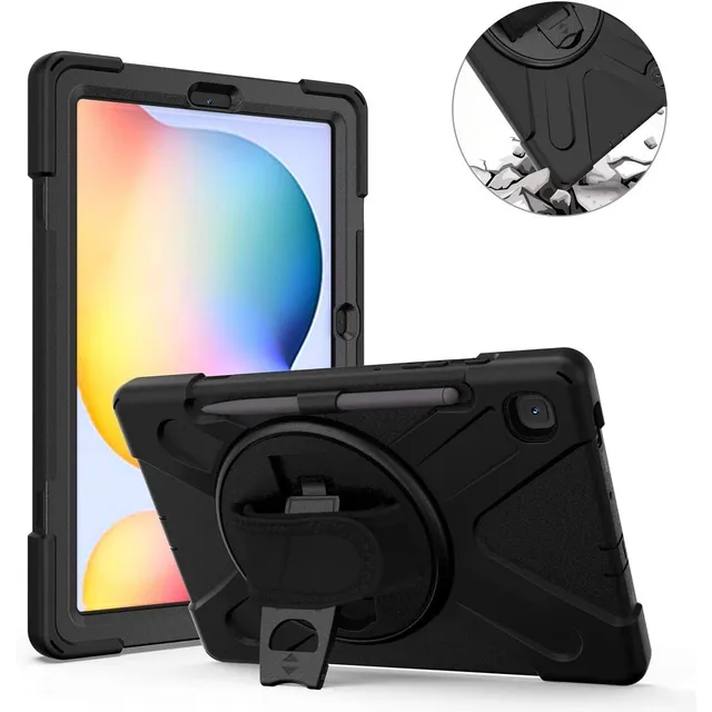 Capa Trabalho Para Galaxy Tab S6 Lite P610 P615 P619 + Pelic
