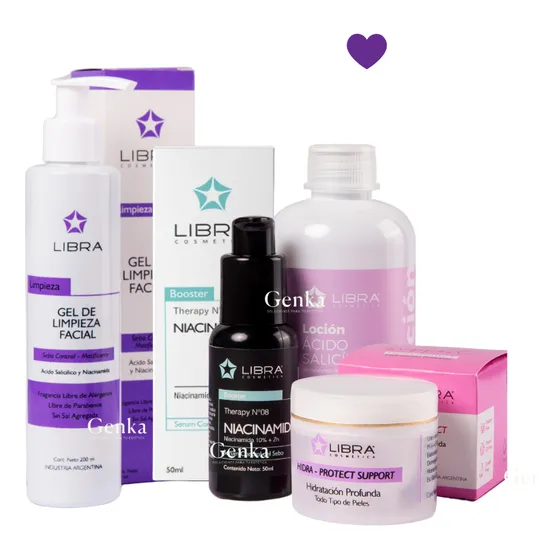 Kit Combo Rutina Piel Grasa Niacinamida Salicilico Libra