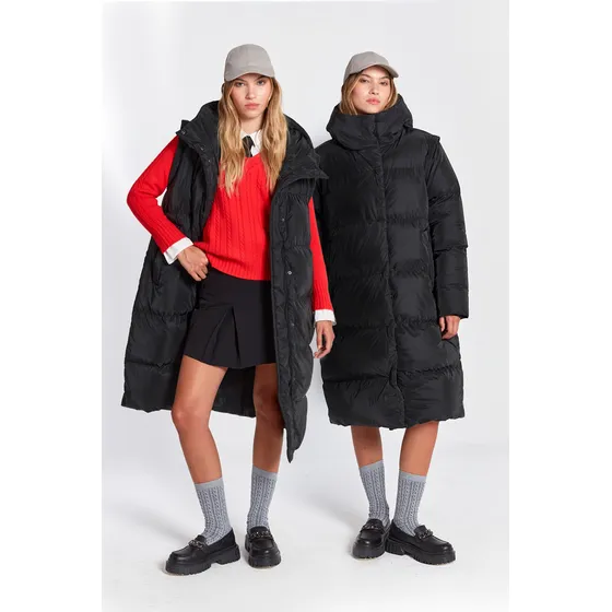 Campera Puffer Balance  Black