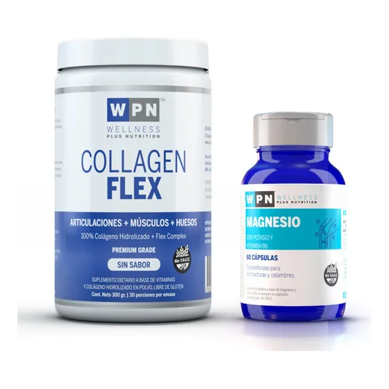 Wpn Pack Colágeno Flex Antidolor + Magnesio Sin Sabor