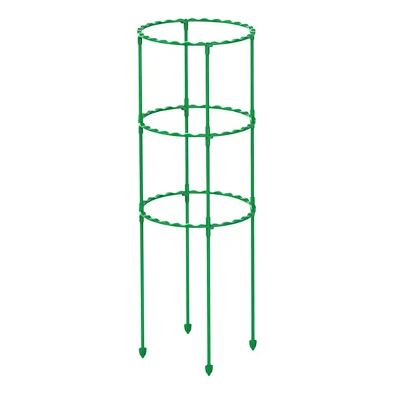 Suporte De Planta De Gaiola De Tomate Três Camadas 55cm