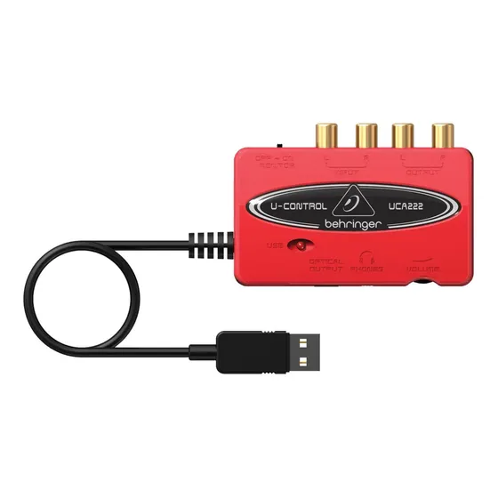 Interface de áudio Behringer U-Control UCA222