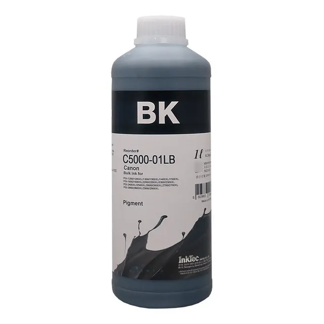 Tinta Marca Inktec C5000 Pigmentada Compatible Con Canon 1 L