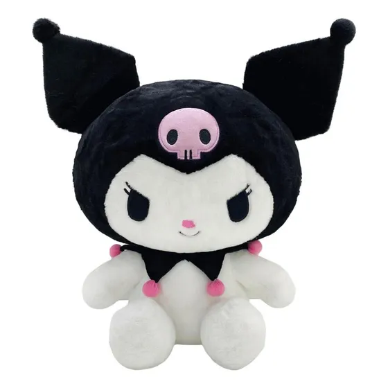 Sanrio - Peluche Sentado (kuromi / 40cm)