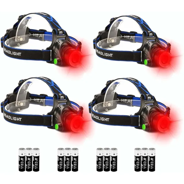 4 Luz Led Roja Astronomia Zoom 3 Modo Iluminacion