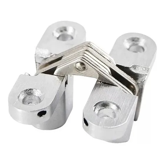 Bisagra De Canto Invisible De Seguridad Para Puerta 94mm