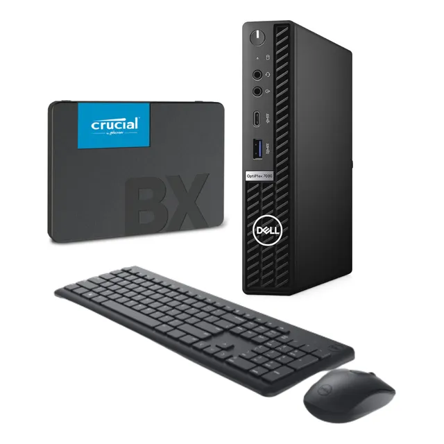 Pc Dell Optiplex 7080 I5-10600 32gb Ram 256 M.2 +480gb Ssd