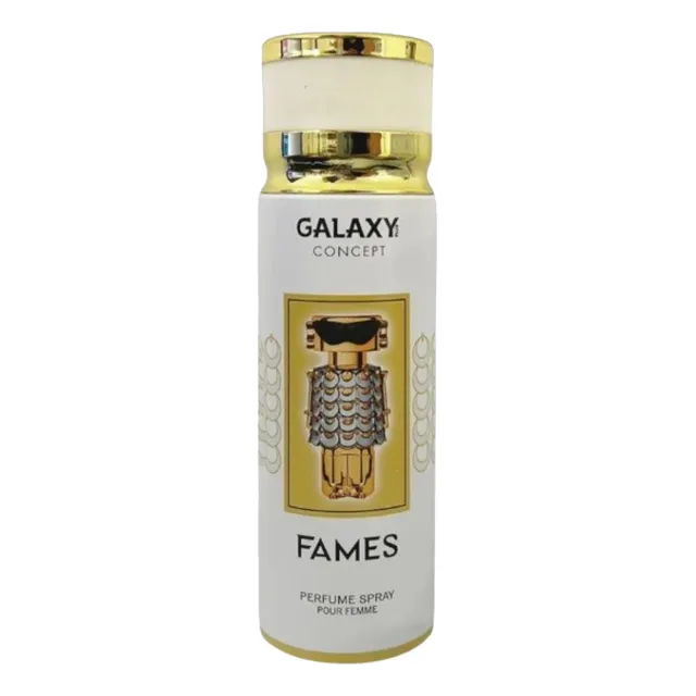 Perfume Feminino Fames Galaxy Plus 200ml Perfume Corporal Original Importado Cheiro De Grife Perfuma E Projeta Muito Linha Premium Importado De Dubai