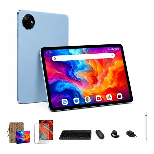 Tablet Android 15 10 polegada 10 Pol 30GB RAM 128Gb Rom (2tb Tf