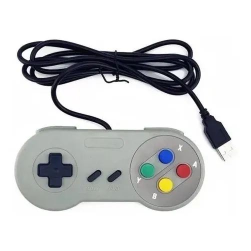 Controle Usb Snes Pc, Tv Box, Raspberry, Game Retrô