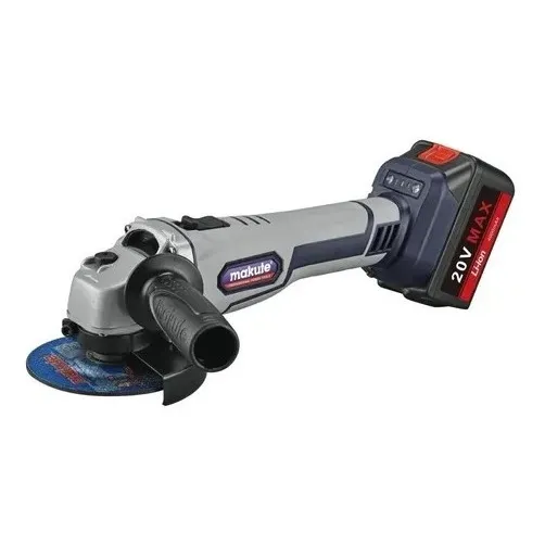 Amoladora Bateria Makute 20v + Cargador + Bateria 4.0ah  1añ
