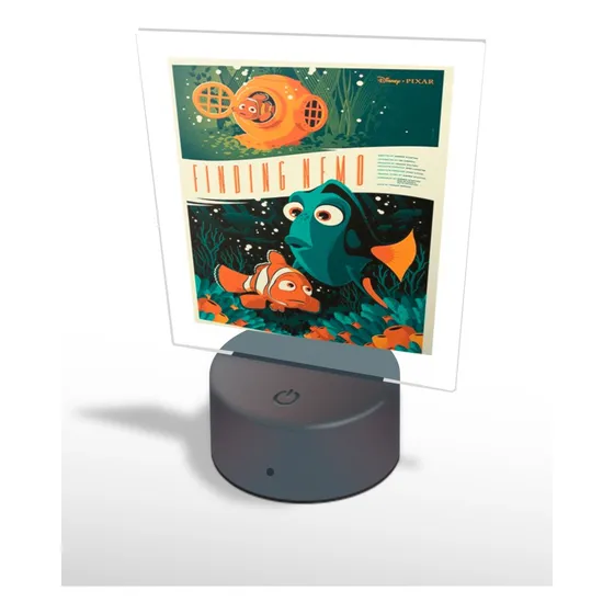 Lampara De Mesa Luz Led Buscando A Nemo