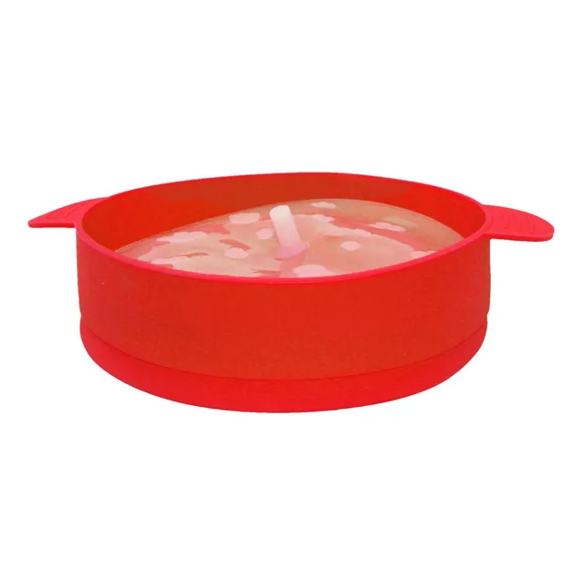 Cubo De Palomitas De Silicona Plegable Para Microondas, Wi