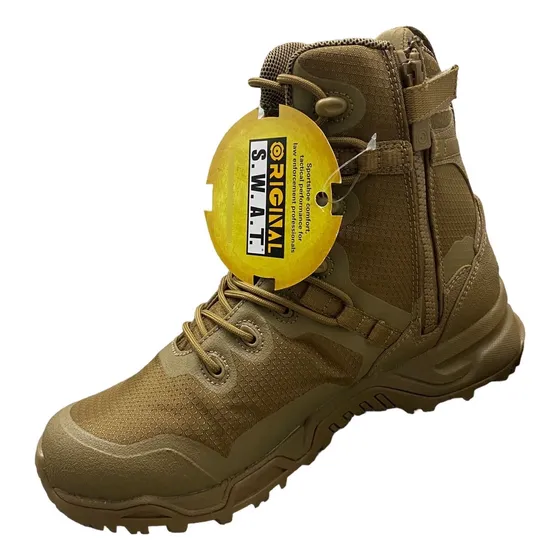 Botas  Tacticas Swat Alpha Fury 8 Color Coyote