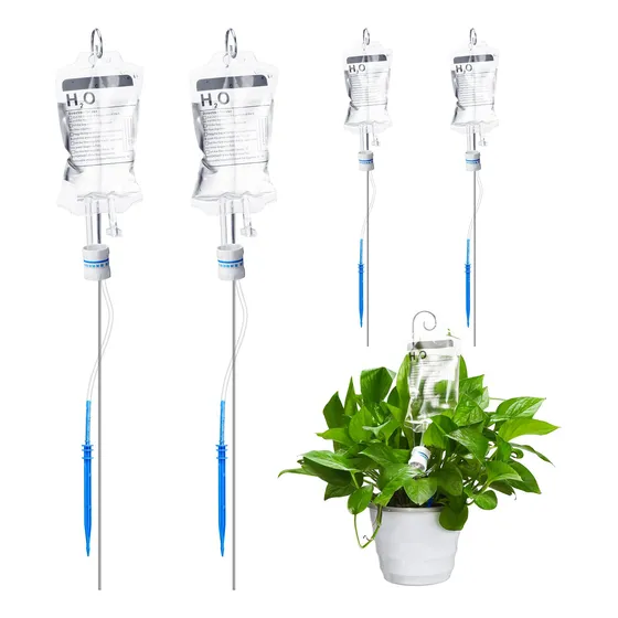 4 Unidad Sistema Riego Automatico Planta 11.8 Fl Oz Bolsa
