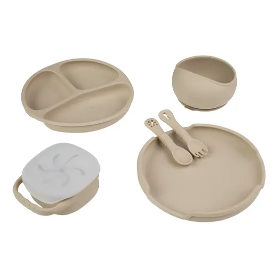 Set De Alimentación De Silicona Carestino Foodie Avena