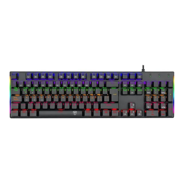 Teclado Mecanicot-dagger  T-tgk310-bl-sp Naxos Blue Switch