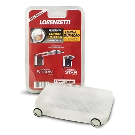 Resistência Lorenzetti Acqua Ultra 220v 6800w Nova Original Branco Fosco