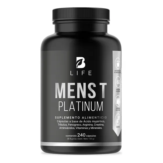 Precursor D Testosterona Mens Testo Platinum 240 Caps B Life