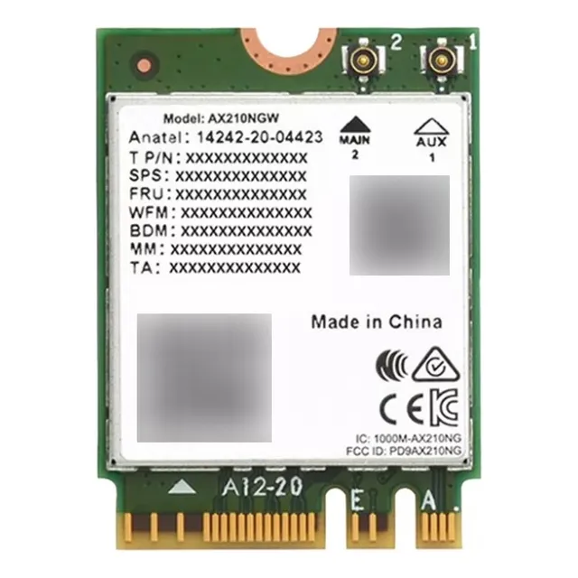 Wifi 6e Ax210 Amplía Wi-fi A 6ghz Con Bt 5.2 Tri-band Wifi 