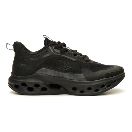 Zapatilla Deportiva Running Total Negra Hombre Malva Atomik