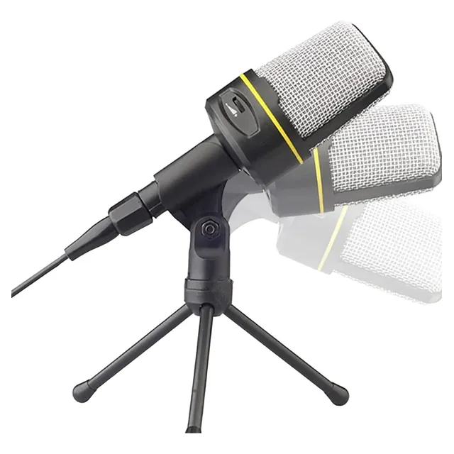 Micrófono Condensador 3.5 Mm Para Pc Y Celulares