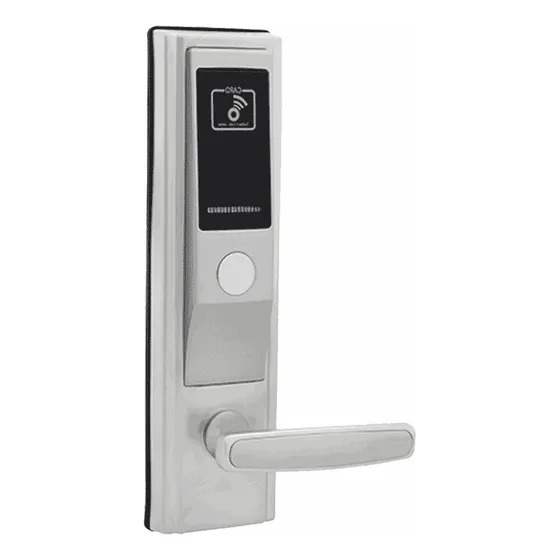 Zkteco Cerradura Derecha Para Hotel Con Tecnología Mifare 13.56 Mhz Modelo Lh3600-r / Compatible Con Puertas De 35 A 55 Mm De Grosor / Estándar Americano Con 5 Pestillos De Seguridad