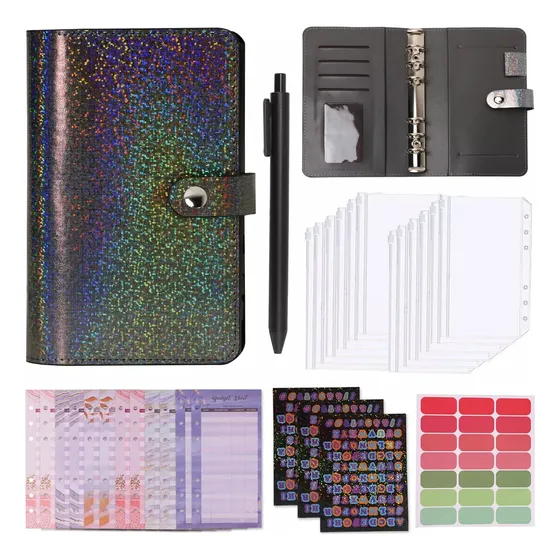 Bolsa De Carpeta Carpeta Planner A6 Gypsophila Organigastos Negro
