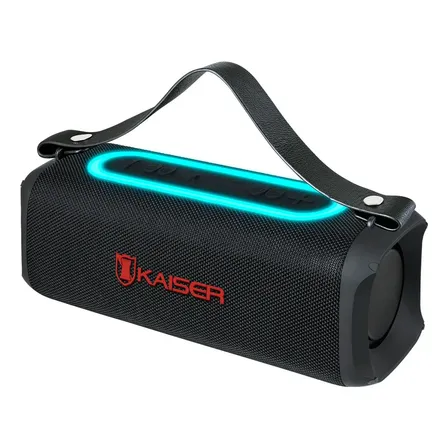Bocina Portátil Kaiser Kbl-3020bk 20 W Rmsx2 Bluetooth Negro