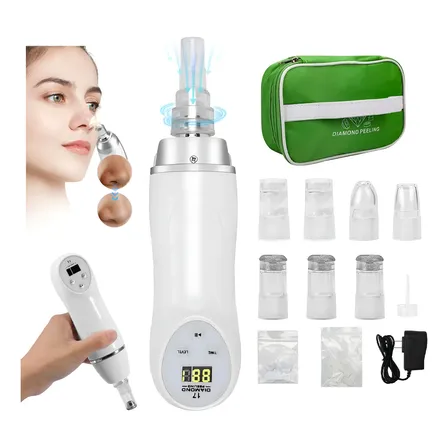 Peeling Diamante Dermoabrasão Sucção Remover Cravos Espinhas 127/220v