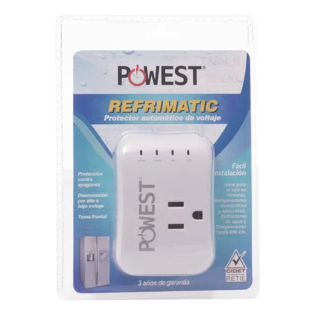 Protector De Voltaje 120v 10a Refrimatic Para Nevera Congela