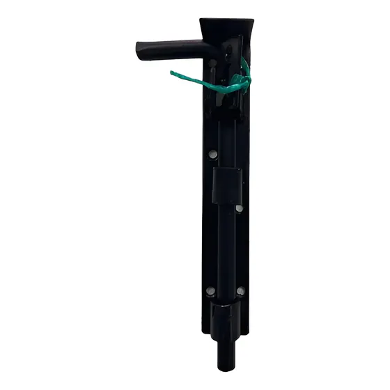 Picaporte Vertical Al Piso 20 Cms Hierro Forjado 12mm Porton 1/2 X 8