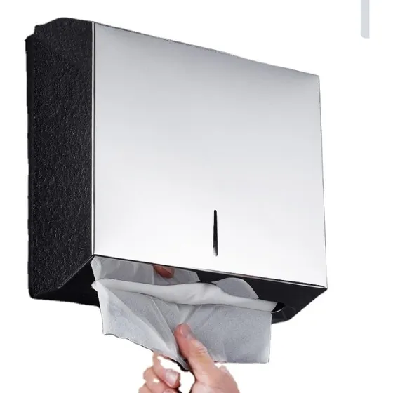 Dispensador De Servilletas En Acero Inoxidable 