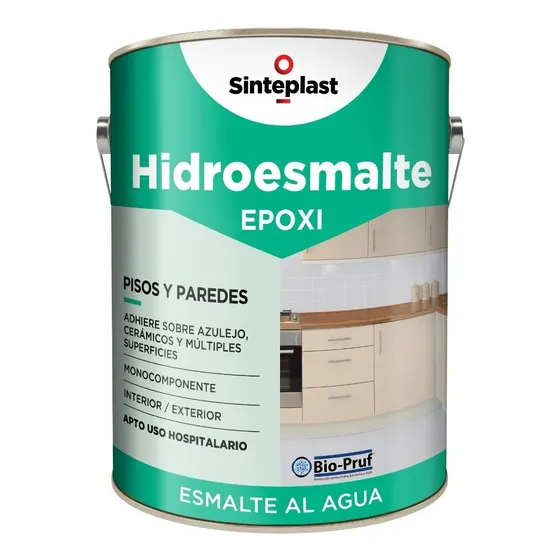 Hidroesmalte Epoxi Azulejos Paredes Pisos Sinteplast Pro 4lt